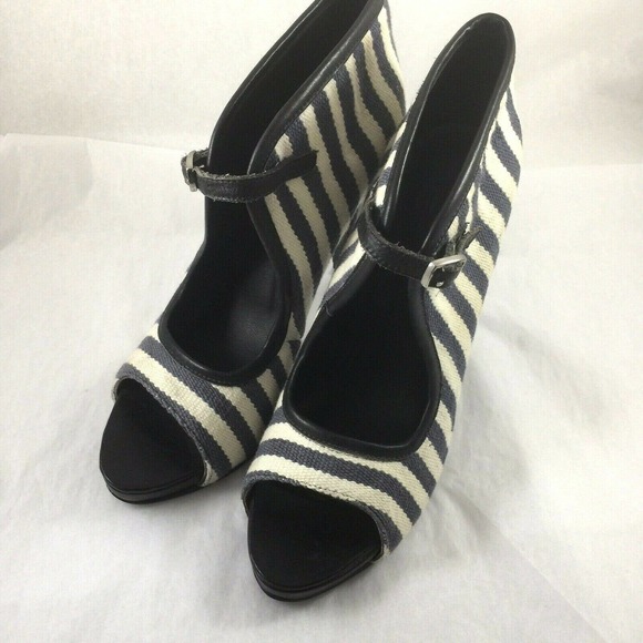 Anthropologie Fortress Inca Pump Bootie Sandal 37 - Picture 6 of 8